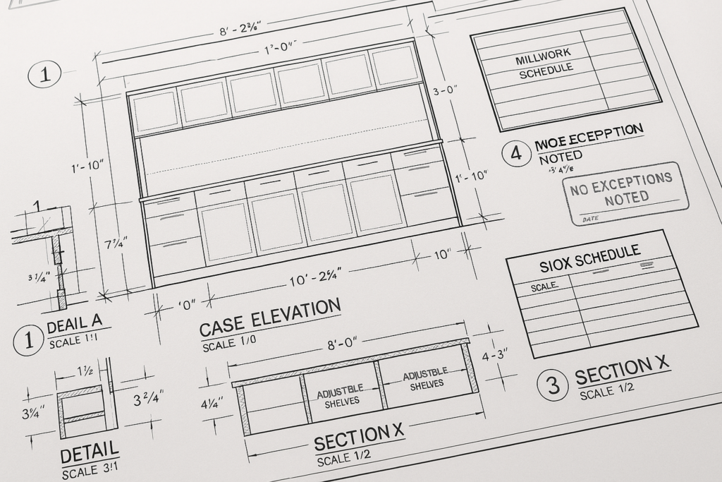 casework shop drawings: why they matter before fabrication for commercial projects