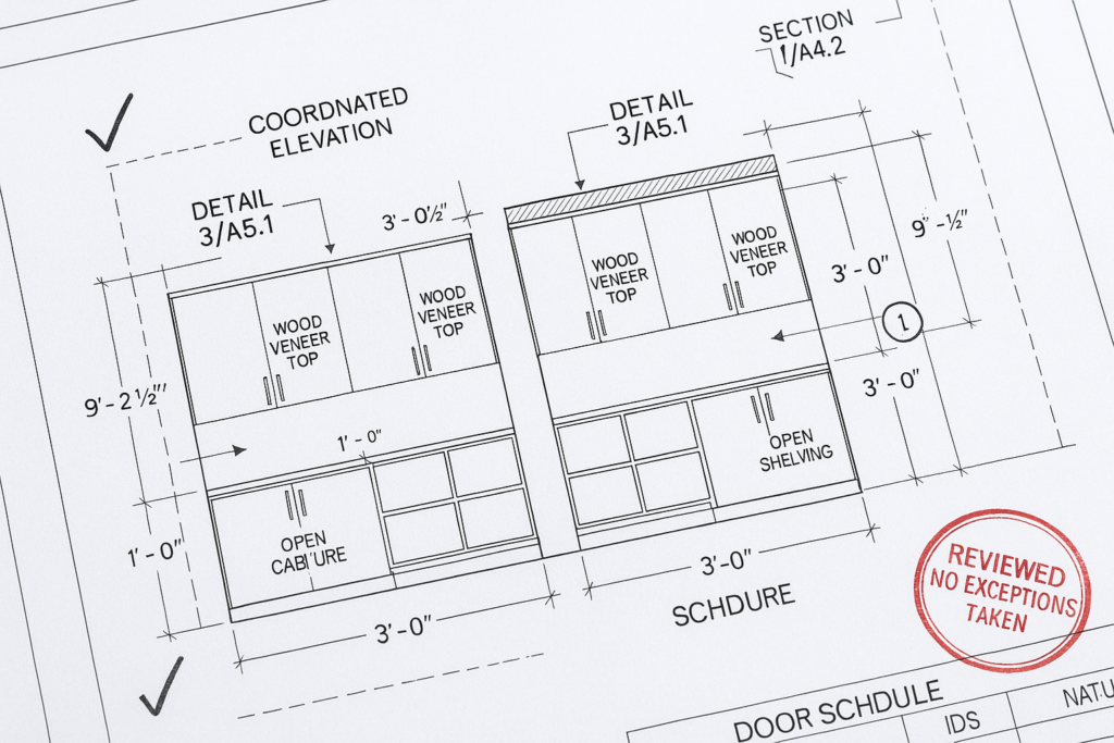 How MillworkIQ helps with architectural shop drawings: how they prevent field issues