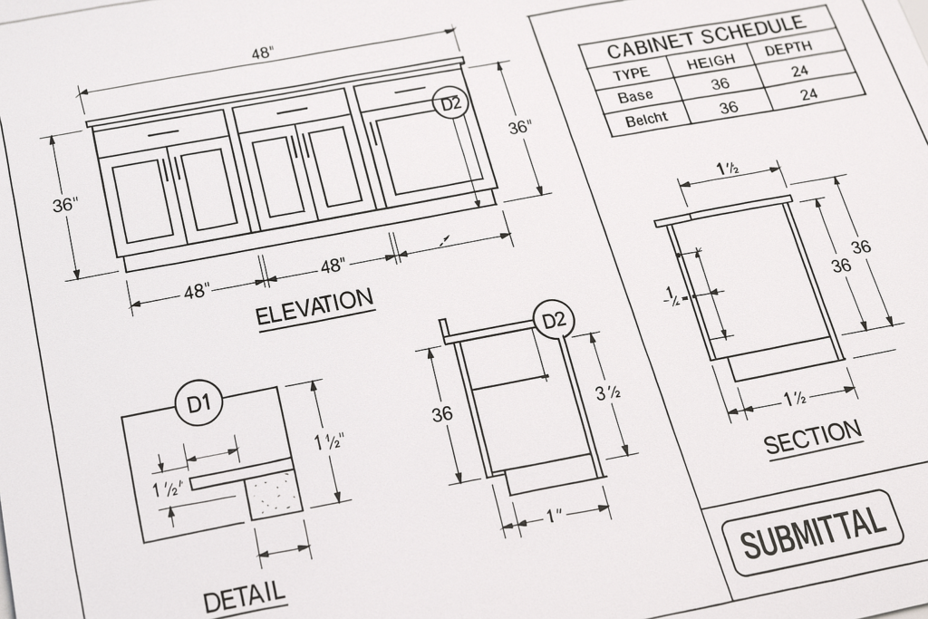How MillworkIQ helps with cabinet shop drawings: why they matter before fabrication
