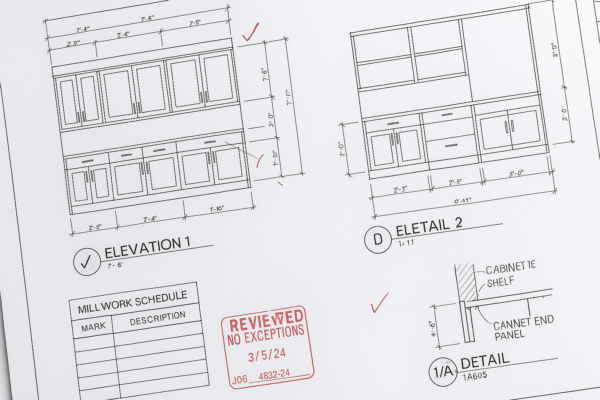 The practical guide to architectural millwork drawings for millwork projects