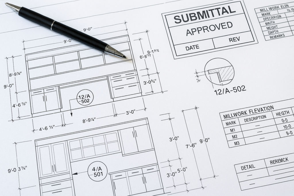 The practical guide to architectural shop drawings for millwork projects