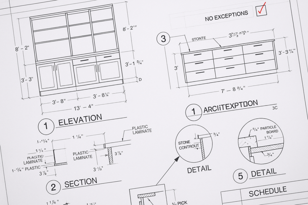 What GCs and architects need to know about architectural millwork drawings