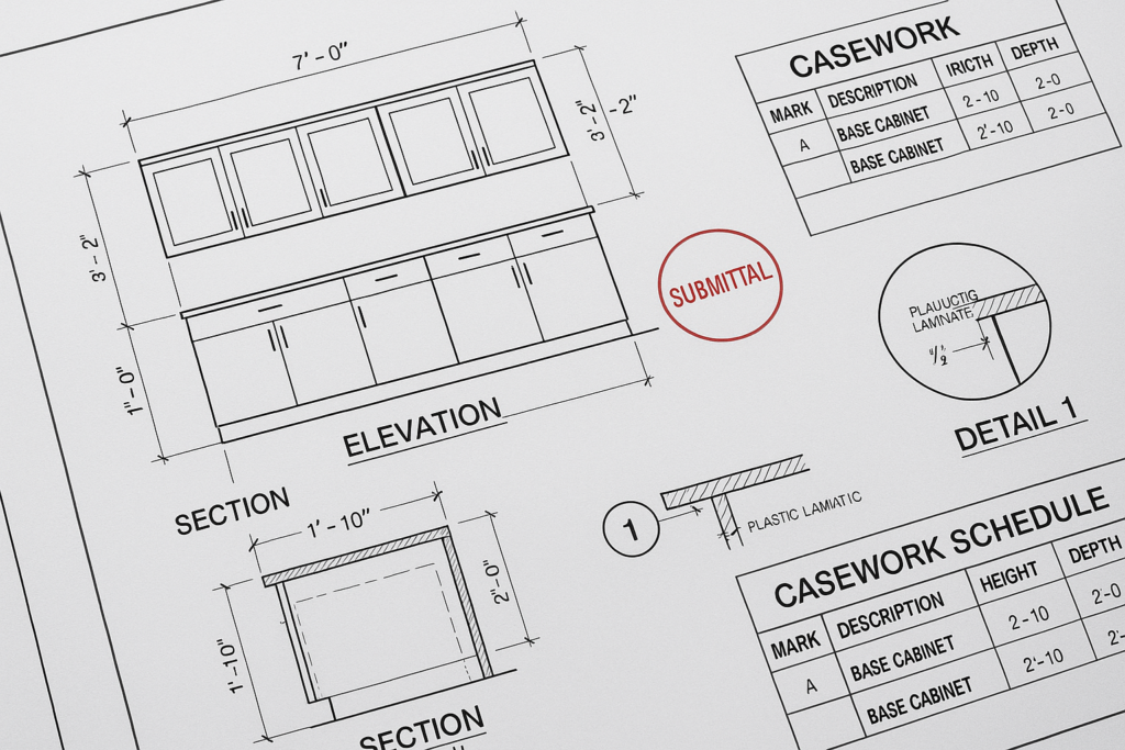 What GCs and architects need to know about casework shop drawings