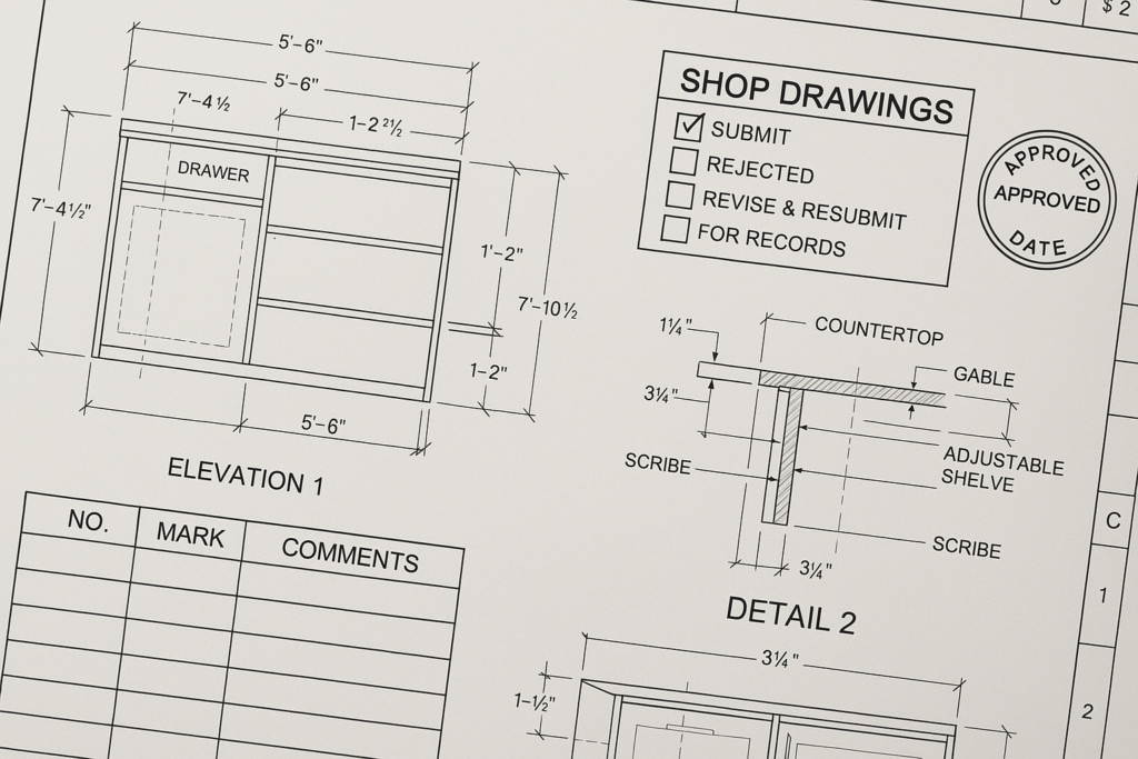 The practical guide to design intent drawings for millwork projects