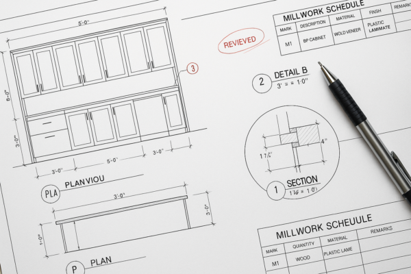 The practical guide to fabrication drawings for millwork projects