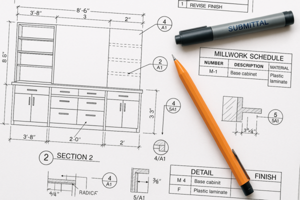 The practical guide to working drawings for millwork for millwork projects
